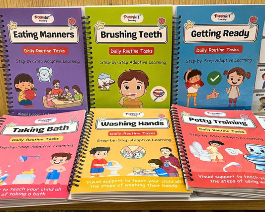 Daily Routine Tasks Kit for Special Children, Autism, Special Needs