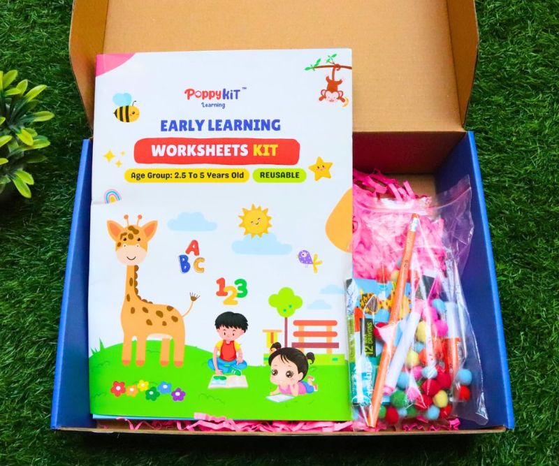 Early Learning Worksheets Kit (Reusable) Laminated
