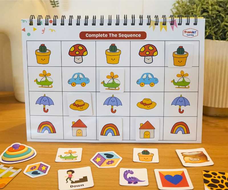 Level 2 Combo - Three Activity Playbooks Set - EVS, Logical, GK Playbooks