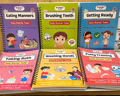 Daily Routine Tasks Kit for Special Children, Autism, Special Needs