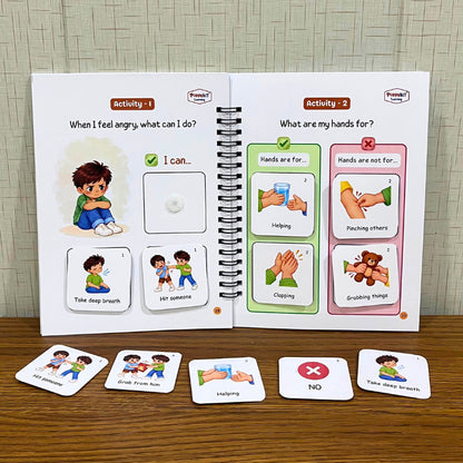 Social Stories Kit (Laminated) for Self Regulation to Manage Big Behaviours and Feelings