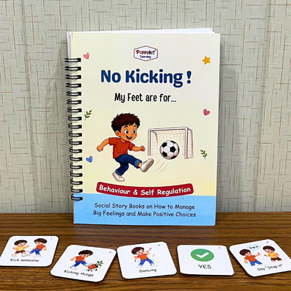 Social Stories Kit (Laminated) for Self Regulation to Manage Big Behaviours and Feelings