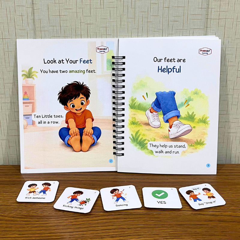 Social Stories Kit (Laminated) for Self Regulation to Manage Big Behaviours and Feelings
