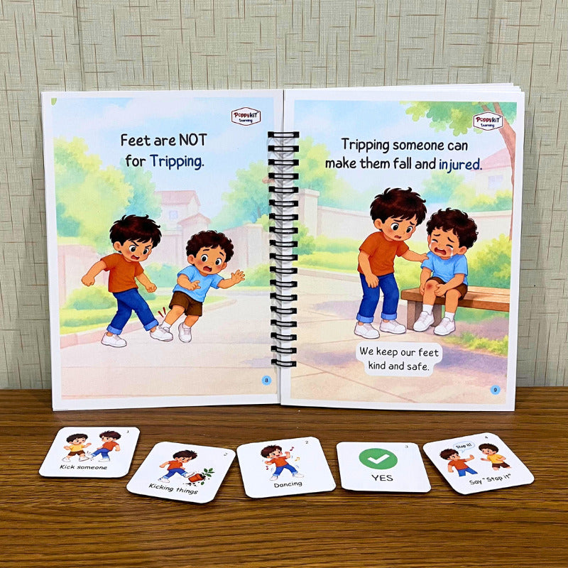 Social Stories Kit (Laminated) for Self Regulation to Manage Big Behaviours and Feelings