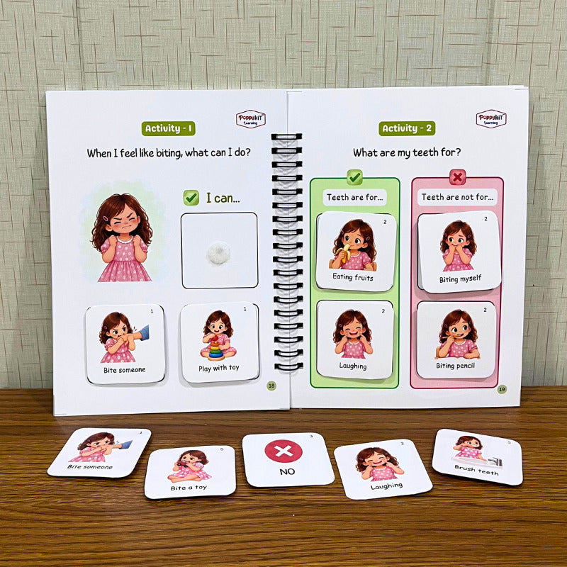 Social Stories Kit (Laminated) for Self Regulation to Manage Big Behaviours and Feelings