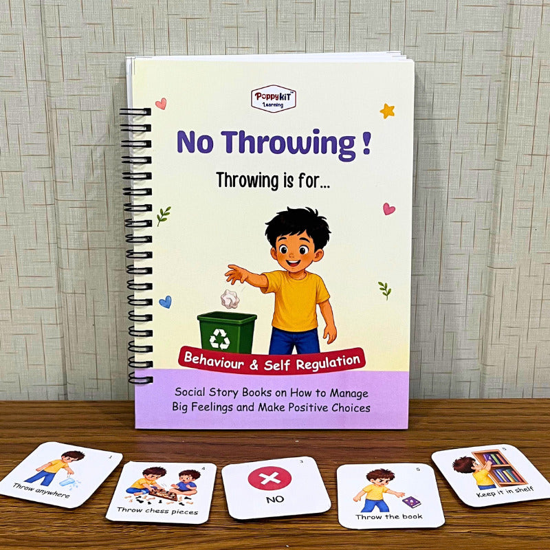 Social Stories Kit (Laminated) for Self Regulation to Manage Big Behaviours and Feelings