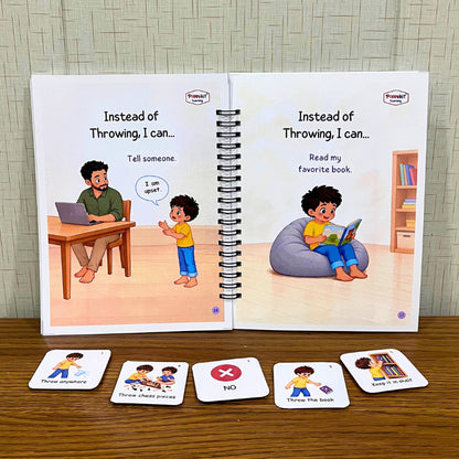 Social Stories Kit (Laminated) for Self Regulation to Manage Big Behaviours and Feelings
