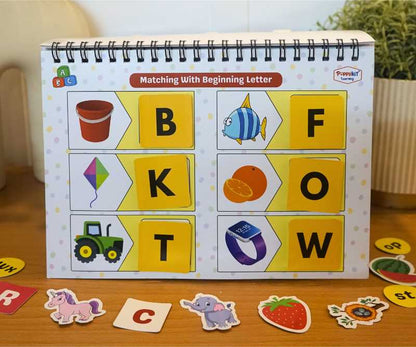 Level 1 Combo - Three Activity Playbooks Set - Alphabets, Numbers, Colour Shapes