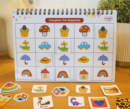 Level 2 Combo - Three Activity Playbooks Set - EVS, Logical, GK Playbooks